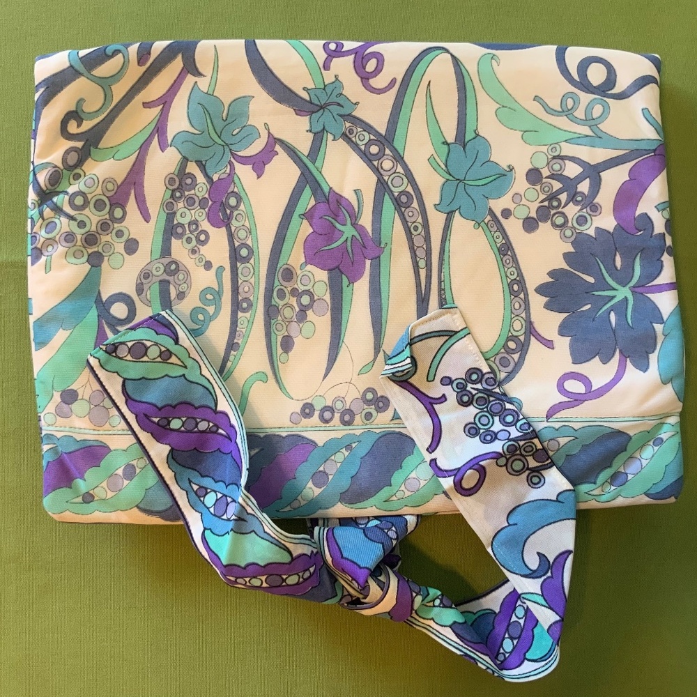 Vintage Emilio Pucci Lingerie / Pajama bag